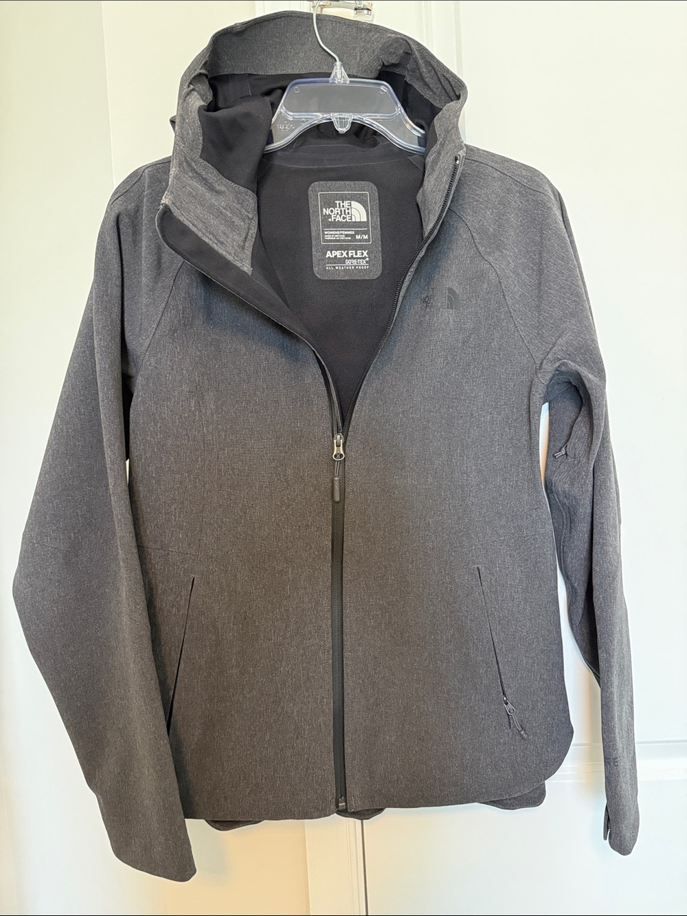 The North Face Women's Apex Flex Jacket in Charcoal Gray